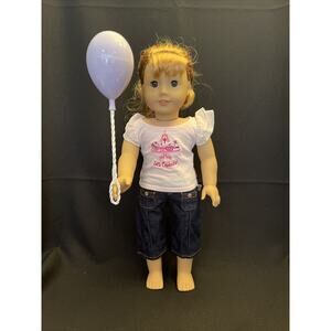 American Girl Let’s Celebrate! Birthday Girl Capris, Top, Balloon Outfit-No Doll